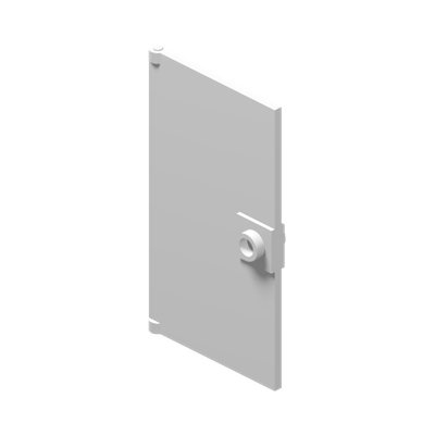 GLASS DOOR FÜR FRAME 1X4X6 · White (réf. BrickLink White)