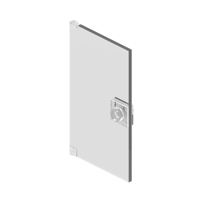 GLASS DOOR FÜR FRAME 1X4X6 · Transparent (réf. BrickLink Trans-Clear)