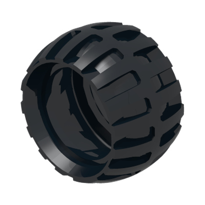 Tire 43.2mm D. x 26mm Balloon Small · LEGO 4518826 (réf. BrickLink 61481) · Couleur BrickLink : Black