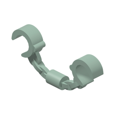 Minifigure, Utensil Handcuffs · LEGO 6225000 (réf. BrickLink 61482) · Couleur BrickLink : Sand Green