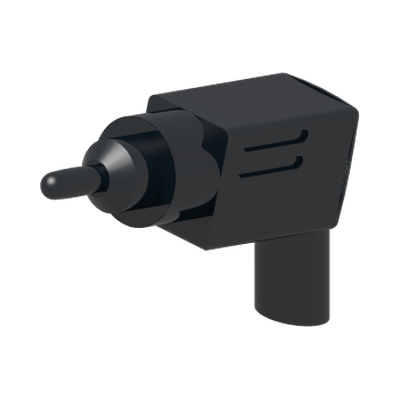 Minifigure, Utensil Tool Power Drill · LEGO 4124110 (réf. BrickLink 6246c) · Couleur BrickLink : Black