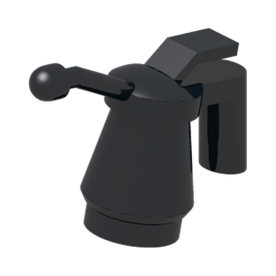 Minifigure, Utensil Tool Oil Can - Smooth Handle · LEGO 4124110 (réf. BrickLink 6246f) · Couleur BrickLink : Black