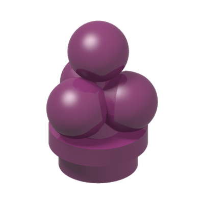 ICE CREAM · Bright Reddish Violet (réf. BrickLink Magenta)