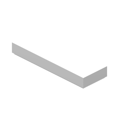 FLAT TILE 1X3 · LEGO 4558168 (réf. BrickLink 63864) · White (réf. BrickLink White)