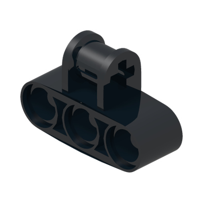 CROSS BLOCK 3X2 · LEGO 6362991 (réf. BrickLink 63869) · Black (réf. BrickLink Black)