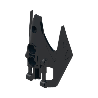 Bionicle Shoulder Armor, Vorox · Réf. BrickLink 64272 · Couleur BrickLink : Black