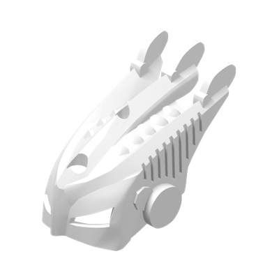 Bionicle Mask Metus · Réf. BrickLink 64321 · Couleur BrickLink : White