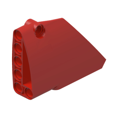 LEFT PANEL 5X7 · LEGO 6293391 (réf. BrickLink 64394) · Bright Red (réf. BrickLink Red)