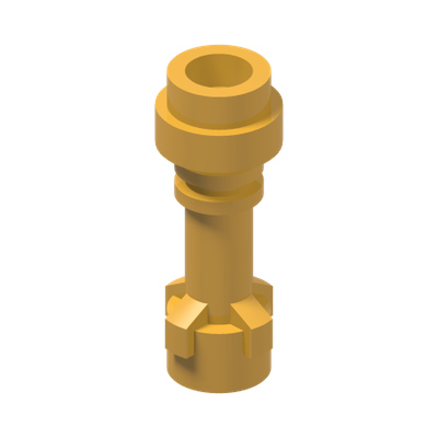 LIGHT SWORD SHAFT · Flame Yellowish Orange (réf. BrickLink Bright Light Orange)