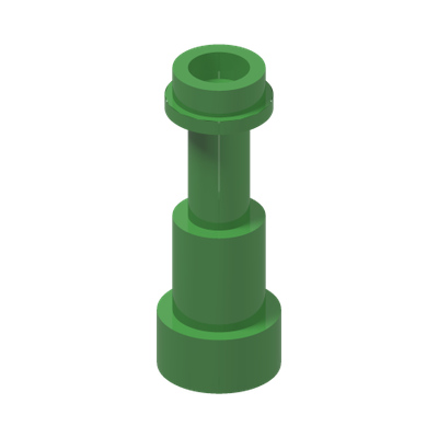 Minifigure, Utensil Telescope · Bright Green (réf. BrickLink Bright Green)