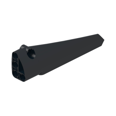 LEFT PANEL 3X11 · LEGO 4558774 (réf. BrickLink 64681) · Black (réf. BrickLink Black)