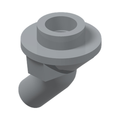 HANDLE, NO. 1 · Medium Stone Grey (réf. BrickLink Light Bluish Gray)