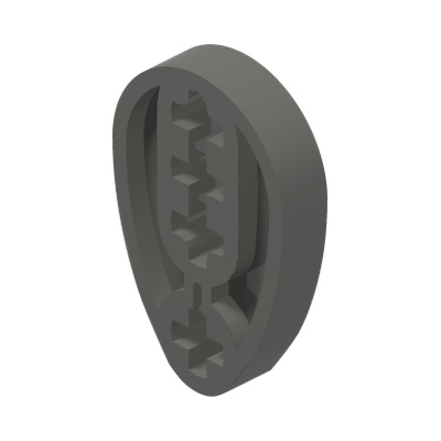COMB WHEEL · LEGO 4210759 (réf. BrickLink 6575) · Dark Stone Grey (réf. BrickLink Dark Bluish Gray)