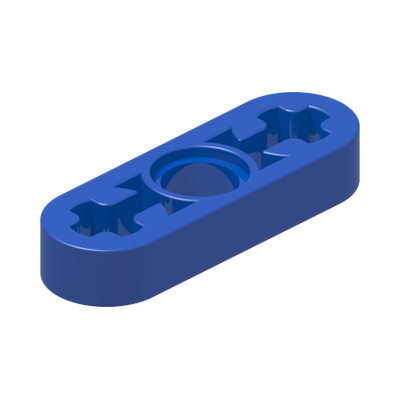 TECHNIC LEVER 3M · Bright Blue (réf. BrickLink Blue)