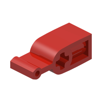 TECHNIC CHANGE-OVER CATCH · LEGO 6313493 (réf. BrickLink 6641) · Bright Red (réf. BrickLink Red)