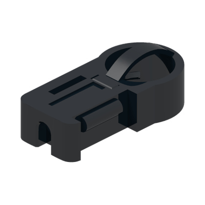 Technic, Flex Cable End, Ball Connection with Cage · LEGO 664426 (réf. BrickLink 6644) · Couleur BrickLink : Black