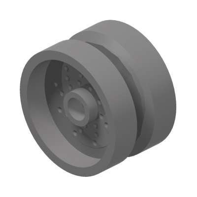 RIM, DIA. 18X12 W/ 4.85 HOLE & STUD