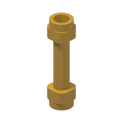 HANDLE, NO. 2 · Warm Gold (réf. BrickLink Pearl Gold)