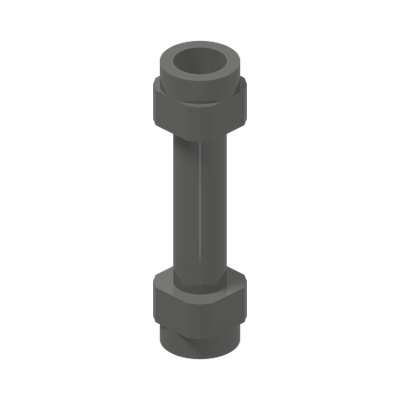 HANDLE, NO. 2 · LEGO 6296951 (réf. BrickLink 66909) · Dark Stone Grey (réf. BrickLink Dark Bluish Gray)