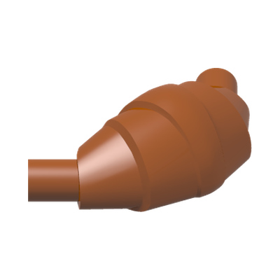 CROISSANT · LEGO 6424035 (réf. BrickLink 67338) · Dark Orange (réf. BrickLink Dark Orange)