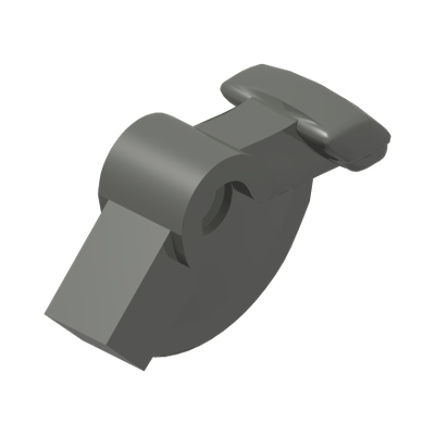 TRIGGER, NO. 1 · LEGO 6360675 (réf. BrickLink 69755) · Dark Stone Grey (réf. BrickLink Dark Bluish Gray)