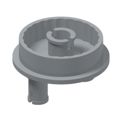 Rotation Joint Disc with 2 Pins · Réf. BrickLink 6991 · Couleur BrickLink : Light Bluish Gray