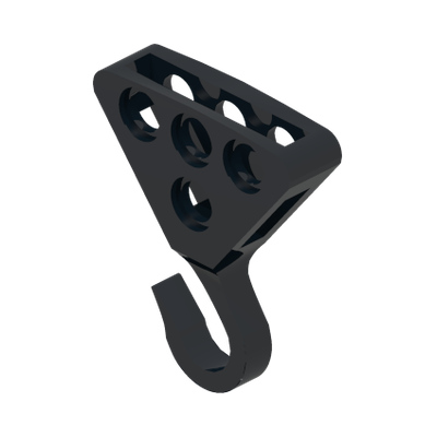 Technic Hook Large Metal · LEGO 70644 (réf. BrickLink 70644) · Couleur BrickLink : Black