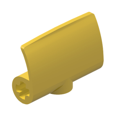 PANEL 2X3X1, NO. 1 · LEGO 6334491 (réf. BrickLink 71682) · Bright Yellow (réf. BrickLink Yellow)