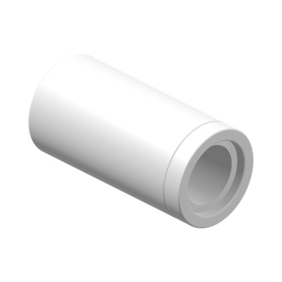 Technic, Pin Connector Round 2L without Slot (Pin Joiner Round) · LEGO 75535 (réf. BrickLink 75535) · Couleur BrickLink : White