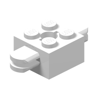Arm Holder Brick 2 x 2 with Round Top Hole with Arms (792 / 793 / 795) (Homemaker Figure / Maxifigure Torso Assembly)