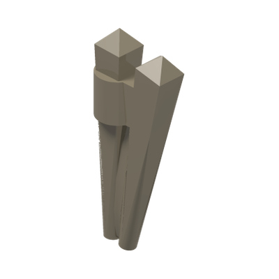 CHOPSTICKS, NO. 1 · LEGO 6361361 (réf. BrickLink 79735) · Sand Yellow (réf. BrickLink Dark Tan)