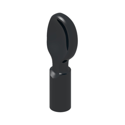 SPOON, NO. 1 · LEGO 6475201 (réf. BrickLink 80179) · Black (réf. BrickLink Black)