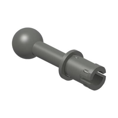 4.85 BUSH 3 M, FRICTION, W/ 5.9 BALL · LEGO 6365695 (réf. BrickLink 80477) · Dark Stone Grey (réf. BrickLink Dark Bluish Gray)