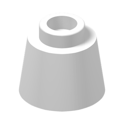 FEZ · LEGO 6173141 (réf. BrickLink 85975) · White (réf. BrickLink White)