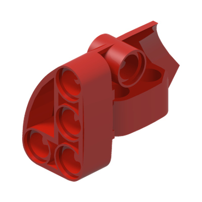 RIGHT PANEL 3X5 · LEGO 6138746 (réf. BrickLink 87086) · Bright Red (réf. BrickLink Red)