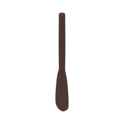 MINI OAR · LEGO 4609635 (réf. BrickLink 87585) · Reddish Brown (réf. BrickLink Reddish Brown)