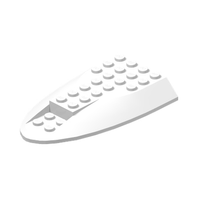 Aircraft Fuselage Aft Section Curved Top 6 x 10