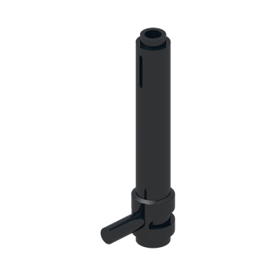 FUNCTION ELEMENT, FEMALE · Black (réf. BrickLink Black)