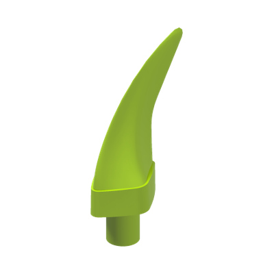 TOOTH Ø3.2 SHAFT · Bright Yellowish Green (réf. BrickLink Lime)