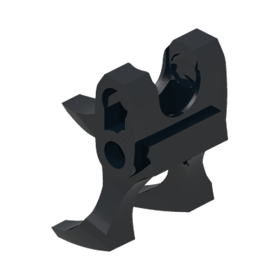 Large Figure Claw with Ball Joint Socket · Réf. BrickLink 87837 · Couleur BrickLink : Black