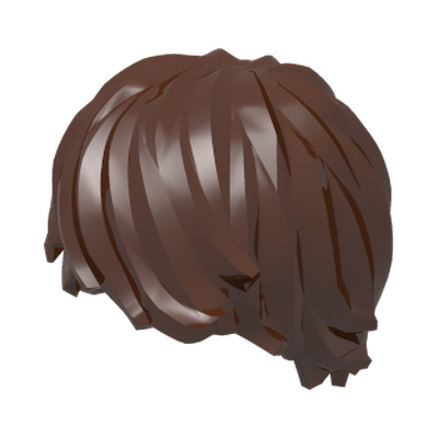 MINI WIG NO. 6 · Reddish Brown (réf. BrickLink Reddish Brown)