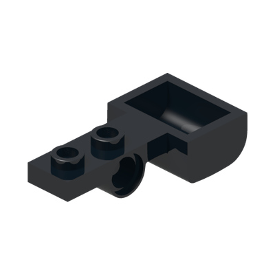 CATAPULT ARM 1X4 · LEGO 6225386 (réf. BrickLink 88289) · Black (réf. BrickLink Black)