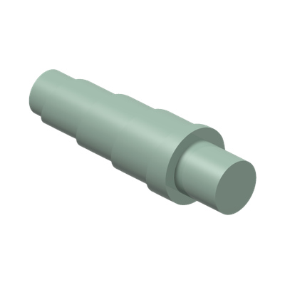CONICAL HORN Ø 3.2 SHAFT · LEGO 6223215 (réf. BrickLink 89522) · Sand Green (réf. BrickLink Sand Green)
