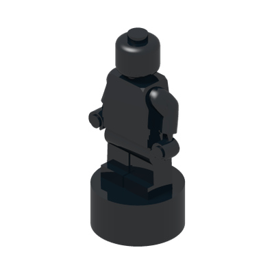 MINI FIGURE TROPHY · LEGO 6335910 (réf. BrickLink 90398) · Multicombination 11 (réf. BrickLink Black)