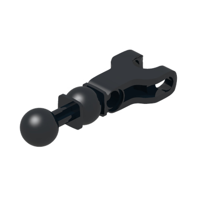 Hero Factory Arm / Leg with Ball Joint on Axle and Ball Socket and Pin Hole · Réf. BrickLink 90608 · Couleur BrickLink : Black