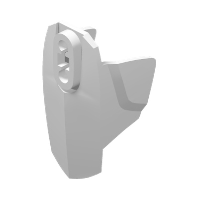 Hero Factory Armor with Ball Joint Socket - Size 5 · LEGO 4610453 (réf. BrickLink 90639) · Couleur BrickLink : White