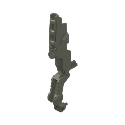 Hero Factory Weapon, Claw · LEGO 4614280 (réf. BrickLink 92206) · Couleur BrickLink : Pearl Dark Gray