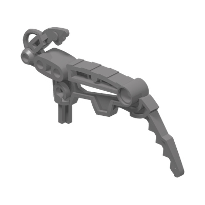 Hero Factory Weapon, Saw · LEGO 4591599 (réf. BrickLink 92207) · Couleur BrickLink : Flat Silver