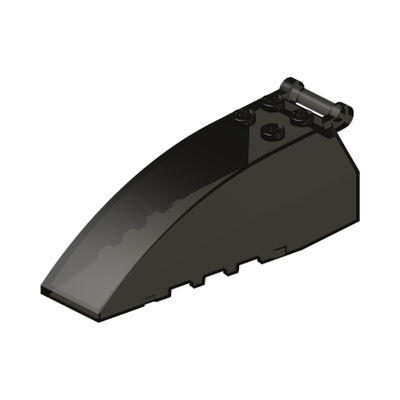 COCKPIT 4X8X2 3.2 · LEGO 6507964 (réf. BrickLink 92579) · Tr. Brown (réf. BrickLink Trans-Brown (Old Trans-Black))