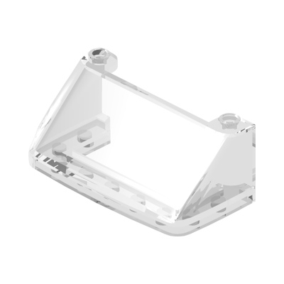 WINDSCREEN 6X3X2 · LEGO 6503221 (réf. BrickLink 92583) · Transparent (réf. BrickLink Trans-Clear)
